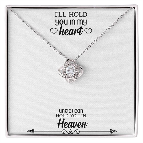 Collana ciondolo nodo amore - ciondolo, d'amore