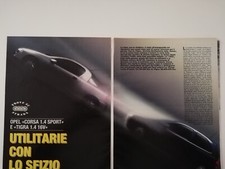 Clipping Ritaglio Articolo 1995 OPEL CORSA 1.4 SPORT vs OPEL TIGRA 1.4 16V