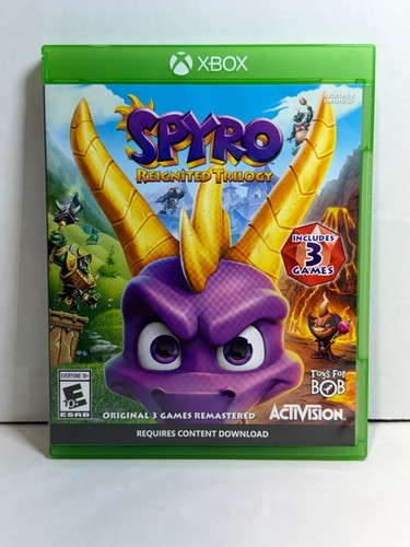 Spyro trilogy reignited xbox - spyro, (xbox