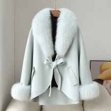 Cappotto donna lusso 100% lana