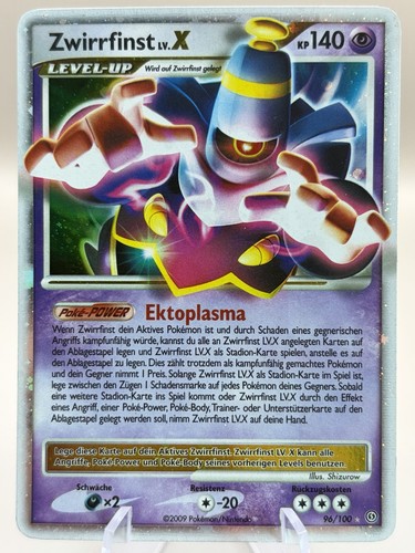 Carta pokemon zwirrfinst - carta, lv.x