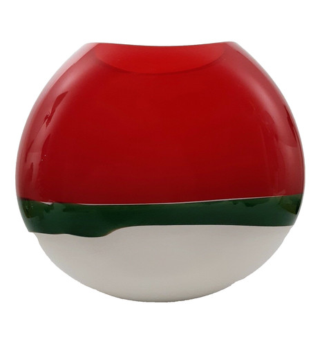 Vaso sfera vetro artistico - in,