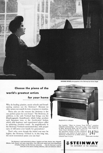 Steinway stampa pubblicità - stampa,