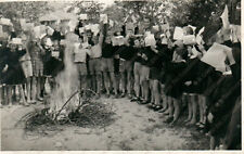 1958 MURIS Rogogna falò laccioli pettirossi Maestro Pascoli Udine Fotografia