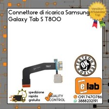 CONNETTORE DI RICARICA + LETTORE MICRO SD SAMSUNG GALAXY TAB S 10.5" T800 USB