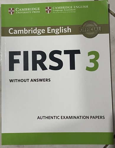 First cambridge english - first,