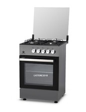 Cucina a Gas 60 - 4 Fuochi Forno Elettrico  GRIGIO SCURO TORTORA Staylux