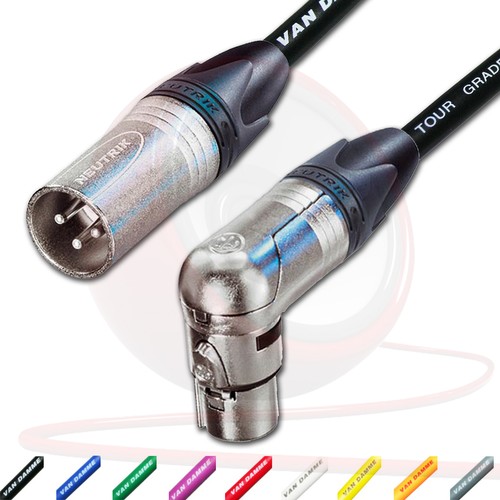 Cavo xlr femmina angolare - xlr,