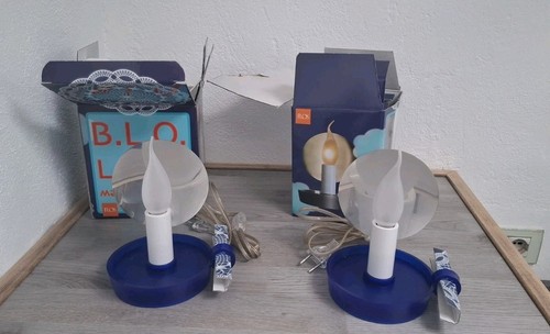 Coppia lampade tavolo blo - tavolo,