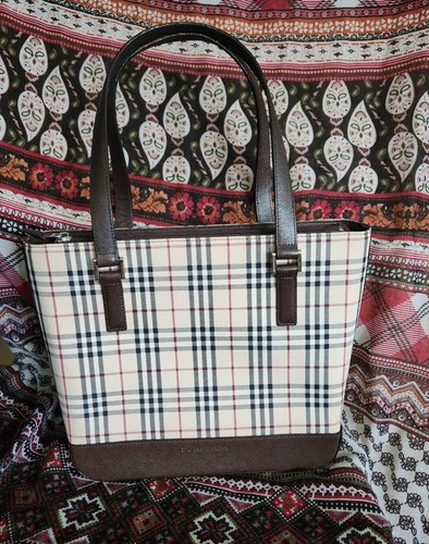 Burberry nova check tote bag - burberry,