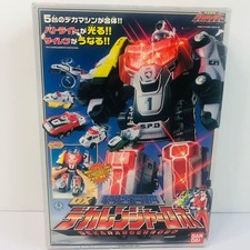 Set giocattolo Dekaranger Robo DX completo Megazord Power Rangers SPD Zord Bandai Giappone