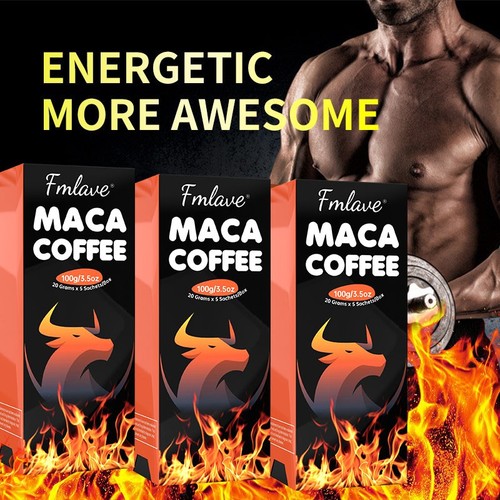 Caffè maca nera uomo - caffè,