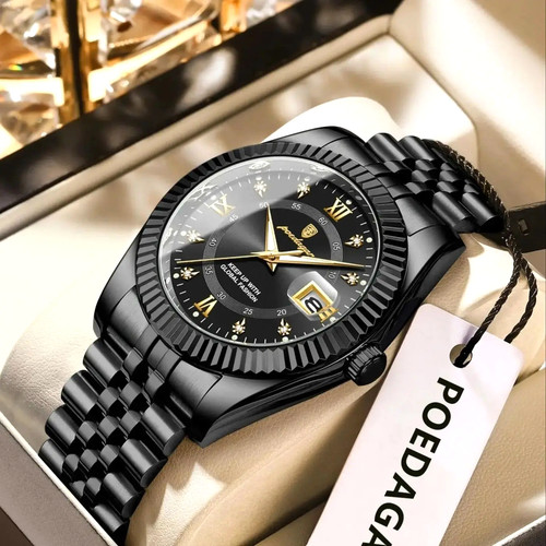 Poedagar orologio uomo quarzo - poedagar,