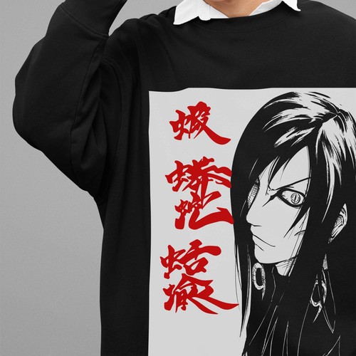 Felpa naruto anime orochimaru - naruto,
