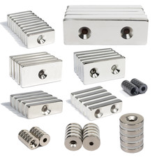 Magneti al neodimio con foro