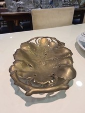 Vassoio liberty in ottone