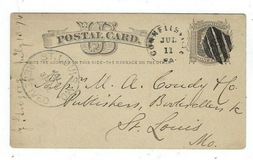 1876 ux5 cartolina postale - ux5,