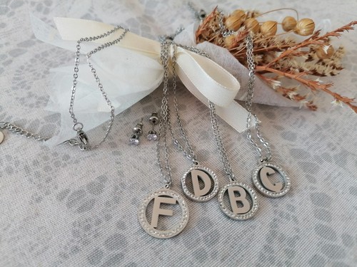 Collana orecchini punto luce - collana, e