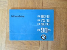 Manuale uso e manutenzione ORIGINALE R90S 1975/76 della serie /6