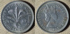 Nigeria : 1962 1 scellino AU