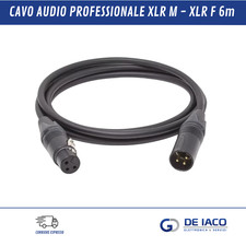CAVO AUDIO PROFESSIONALE XLR M