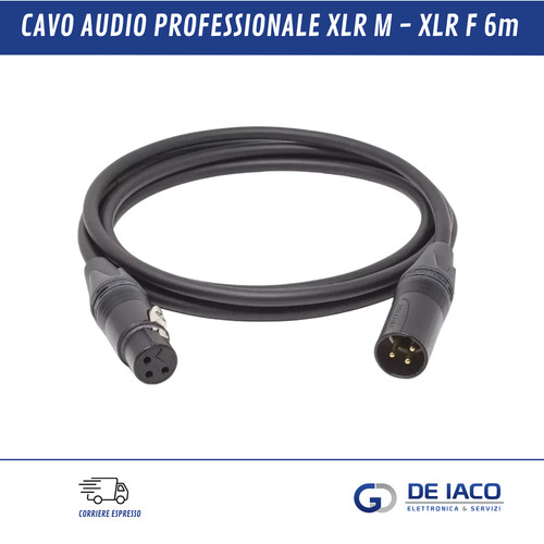 Cavo audio professionale xlr - cavo,