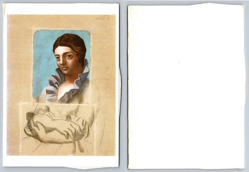Cartolina antica ritratto - , di