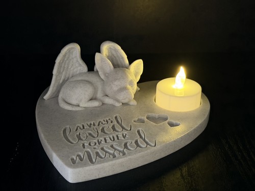 Chihuahua angel memorial led - chihuahua,
