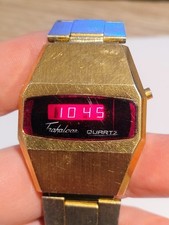 Orologio Trafalgar Rosso Led