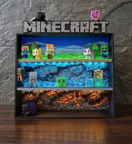 Espositore minecraft kinder - espositore,