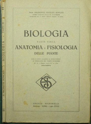 Biologia parte terza - biologia.,