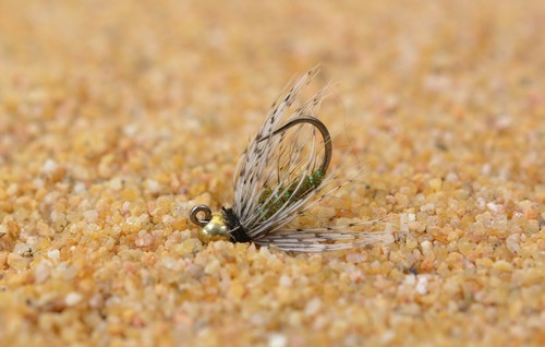Mosche buggy olive jig fly - 6,