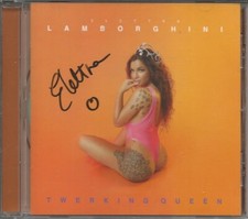ELETTRA LAMBORGHINI - CD CON AUTOGRAFO " TWERKING QUEEN "