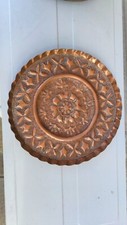 Copper Plate with Decorations