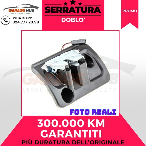 Serratura cofano portellone - serratura,