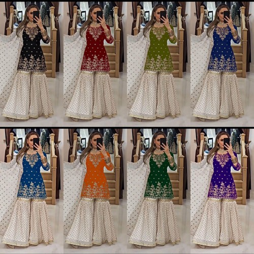 Nuovo designer gharara suit - gharara,