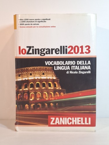 Zingarelli 2013 vocabolario - zingarelli,
