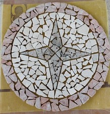 Rosoni rosone mosaico in marmo