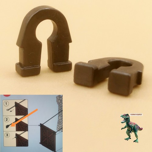 Playmobil pezzo del - x2,