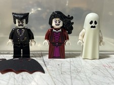 NUOVO LEGO Halloween 3 Minifigures Pack Vampiro Dracula Femmina Fantasma Spettrale LEGGI