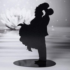 Cake topper Sposi con sposa in
