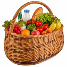 Cestino della spesa forte e