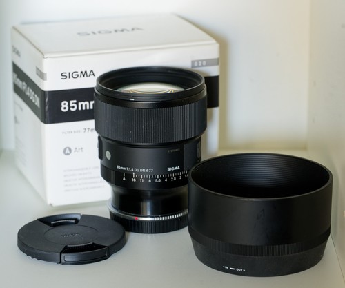 Sigma art 85mm dn - dg,