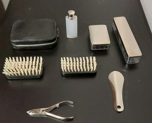 Trousse set toilette vintage - trousse,