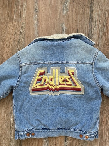 Giacca cappotto denim pelle - , di