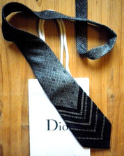 CRAVATTA SETA DIOR PUNTO RIGHE