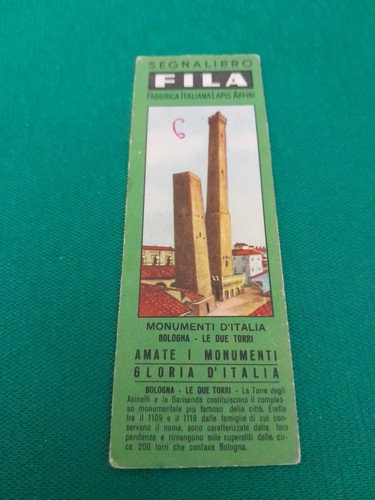 Segnalibro fila monumenti - segnalibro,