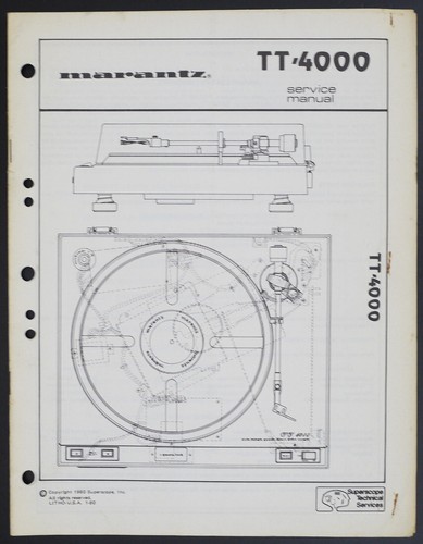 Originale marantz 4000 - originale,