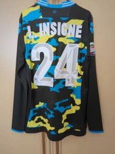 Maglia Napoli Authentic 2013-2014 Insigne Tg L Macron Serie A Originale Nuova
