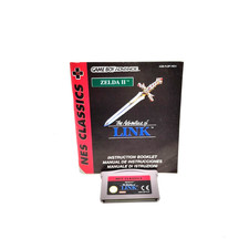 Nintendo GameBoy Advance Zelda 2 The Adventure Of Link NES Classics GBA PAL EUR
